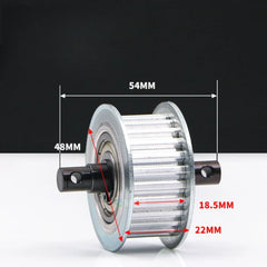 25-Tooth Drive Pulley for 9000 / 9100 Printers wide-format printer part