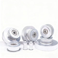 45-Tooth Aluminum Idler Pulley for Printer Belt Systems printer belt