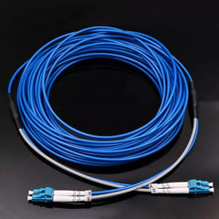 Armored LC-LC Single Mode Fiber Cable 13M – For UV Printers
