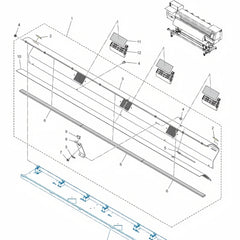 SPA-0248 - Original Mimaki Series Exaust Box wide-format printer part