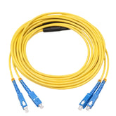 Square-Head Dual-Core Armored Fiber Cable