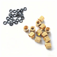 Threaded Ink Connector - 3×2mm wide-format printer part
