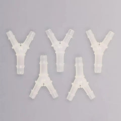 Y-Type 3-Way Ink Tube Connector Φ6 yellow