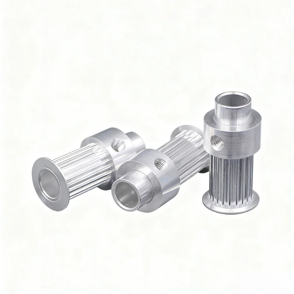 20-Tooth Aluminum Motor Pulley for Printer Drive Systems