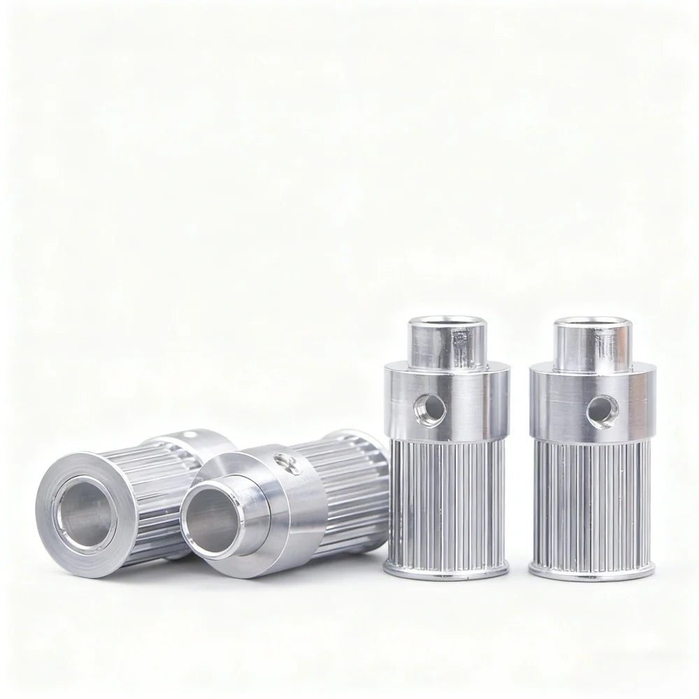 20 / 24-Tooth Aluminum Motor Pulley for Printer Drives
