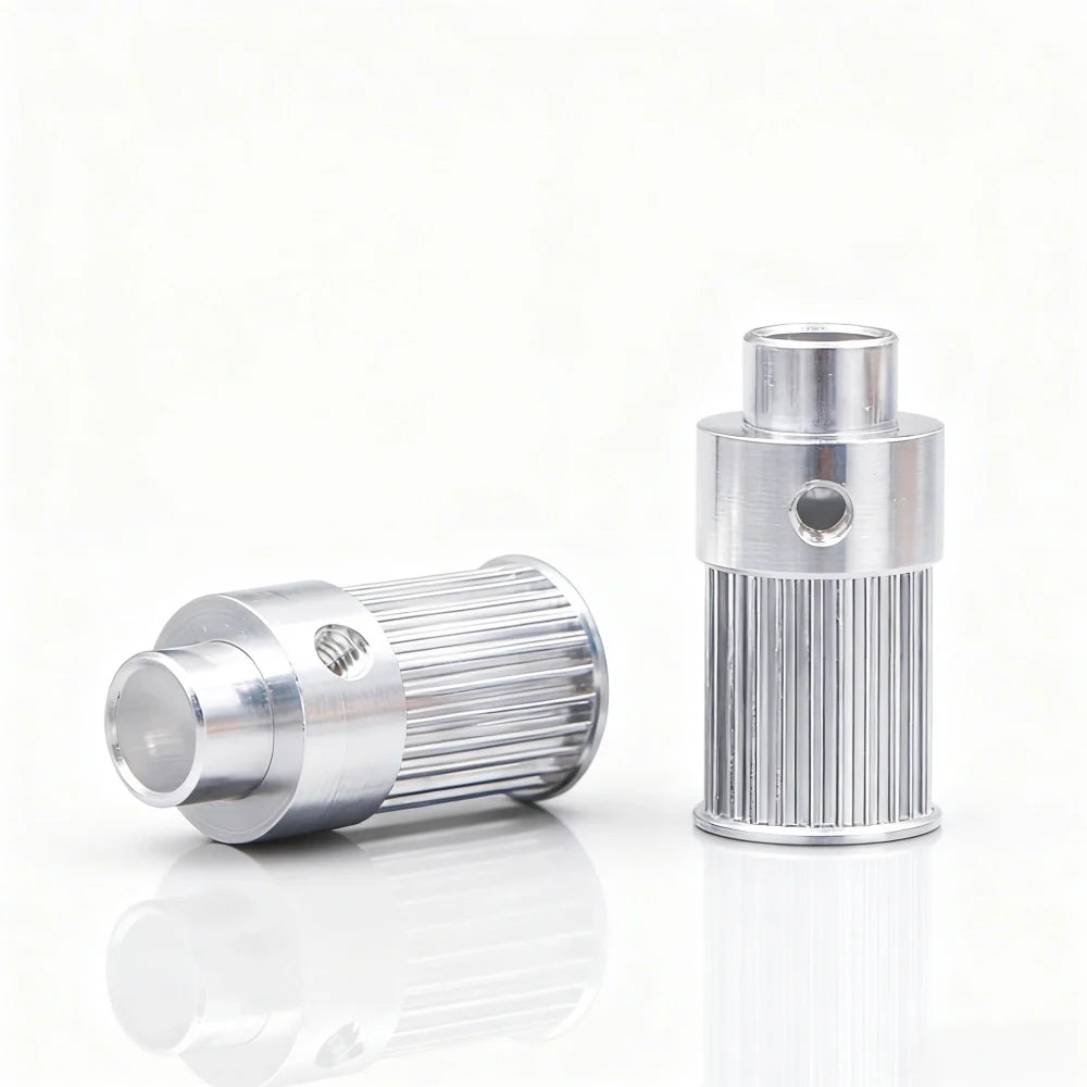 20 / 24-Tooth Aluminum Motor Pulley for Printer Drives