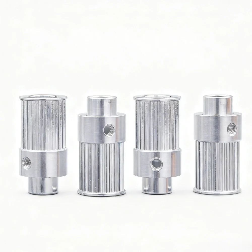 20 / 24-Tooth Aluminum Motor Pulley for Printer Drives