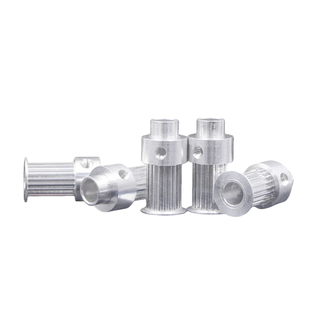 20 / 24-Tooth Aluminum Motor Pulley for Printer Drives