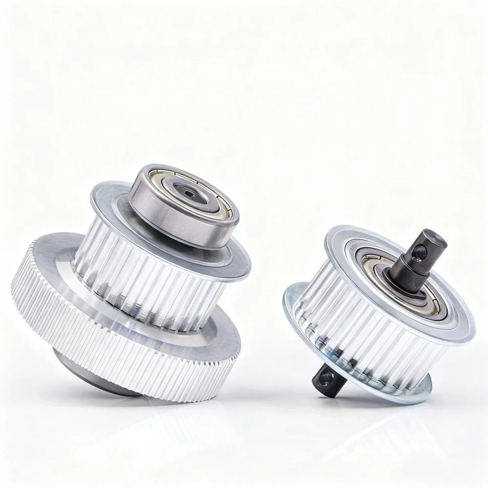 25-Tooth Aluminum Idler Pulley for Printer Belt Systems printer belt