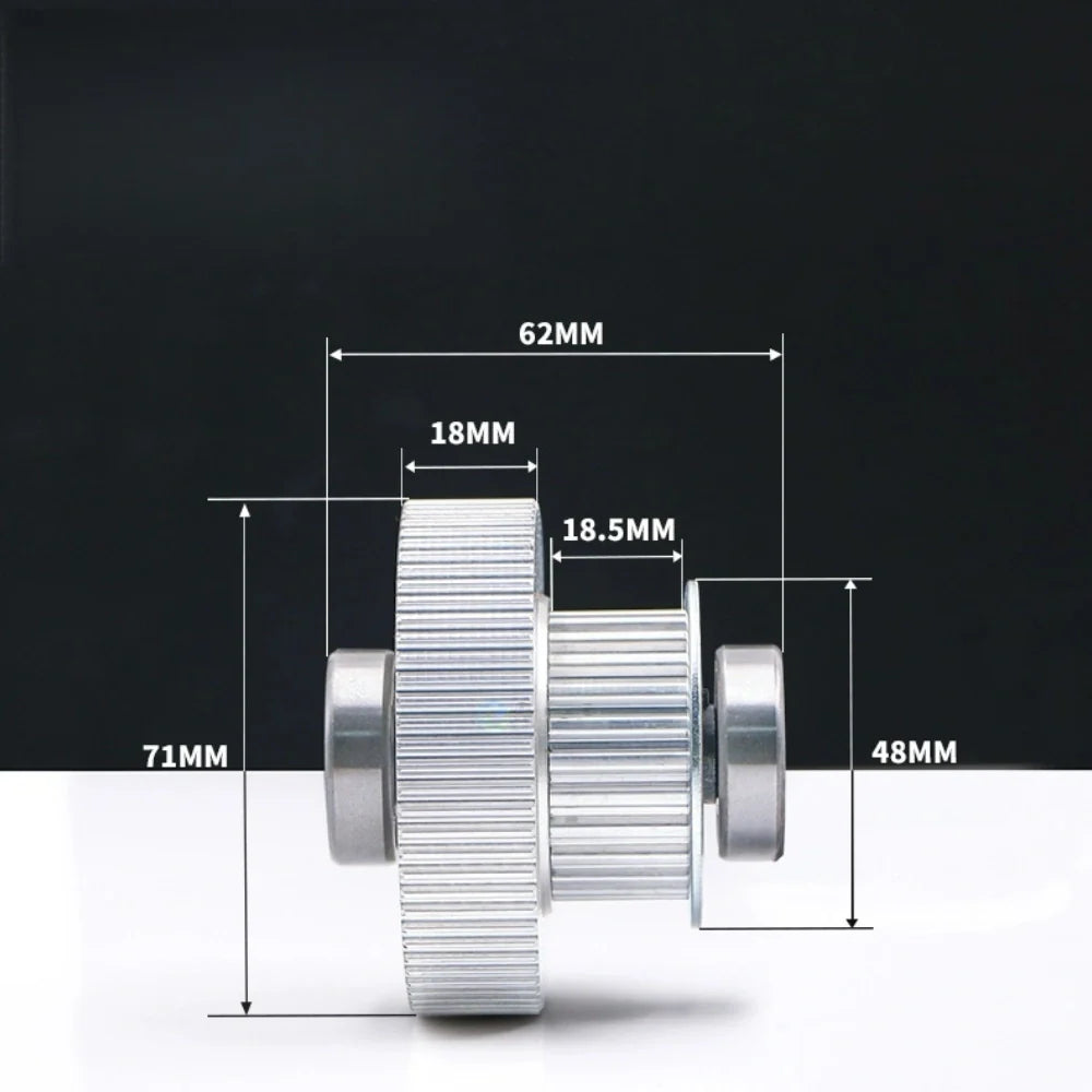 25-Tooth Drive Pulley for 9000 / 9100 Printers wide-format printer part