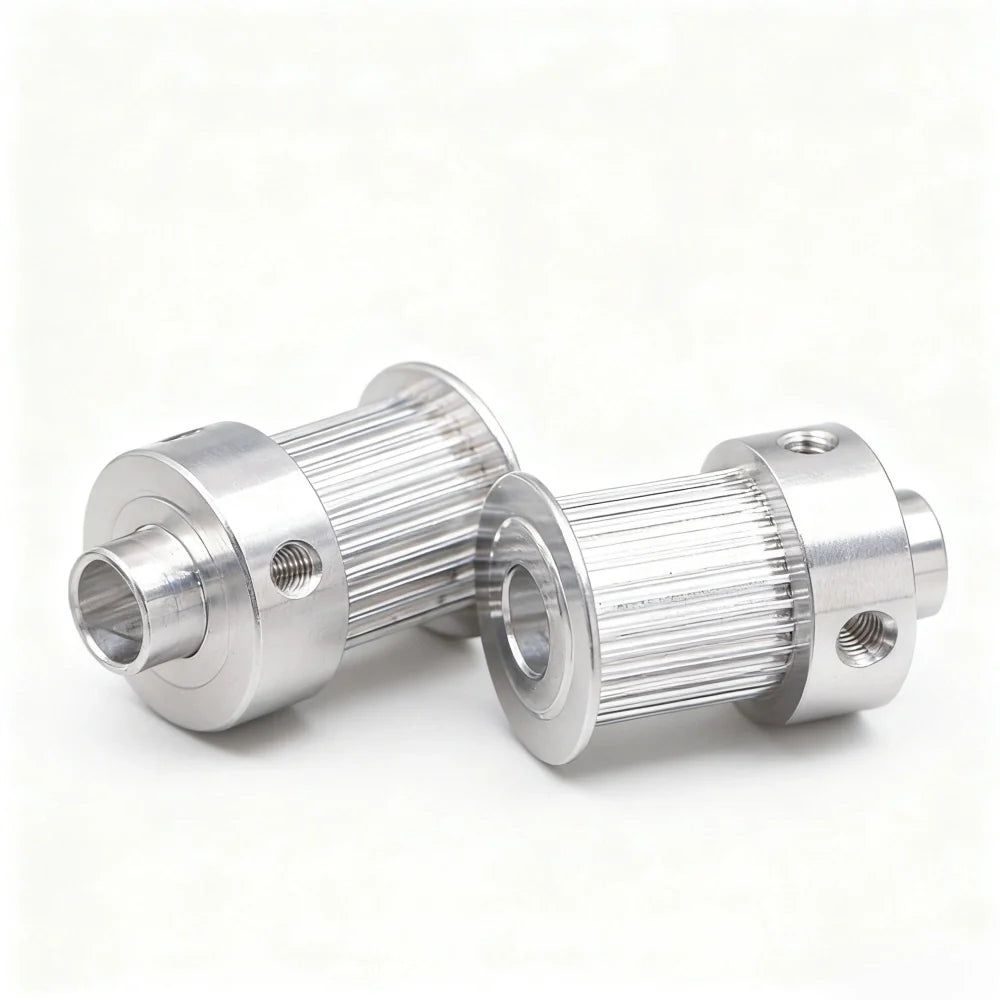 28-Tooth Aluminum Motor Pulley for Printer Drives
