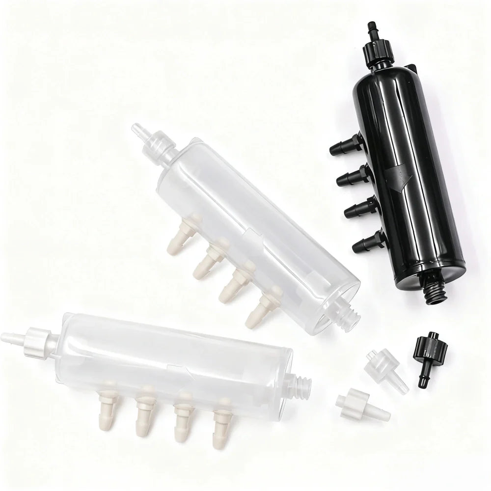Multi-Port Ink Flow Splitter For XP600 4720 5113 Buffer Bottle