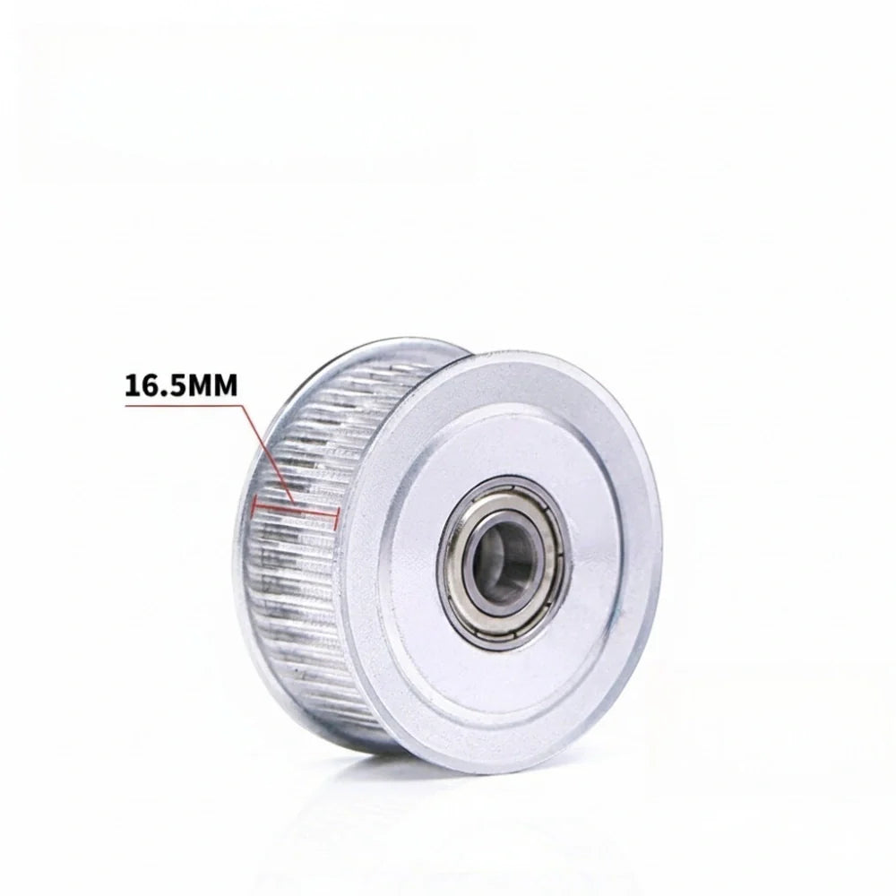 45-Tooth Aluminum Idler Pulley for Printer Belt Systems printer belt