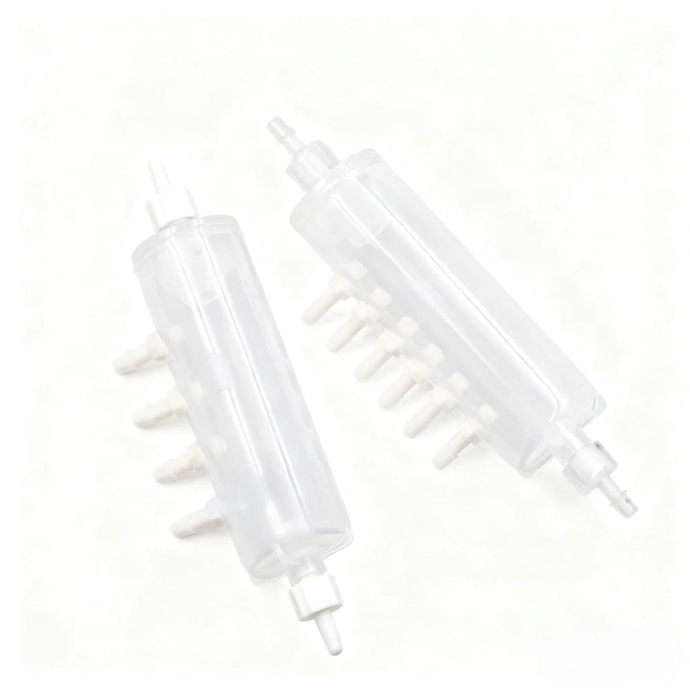 Multi-Port Ink Flow Splitter For XP600 4720 5113 Buffer Bottle