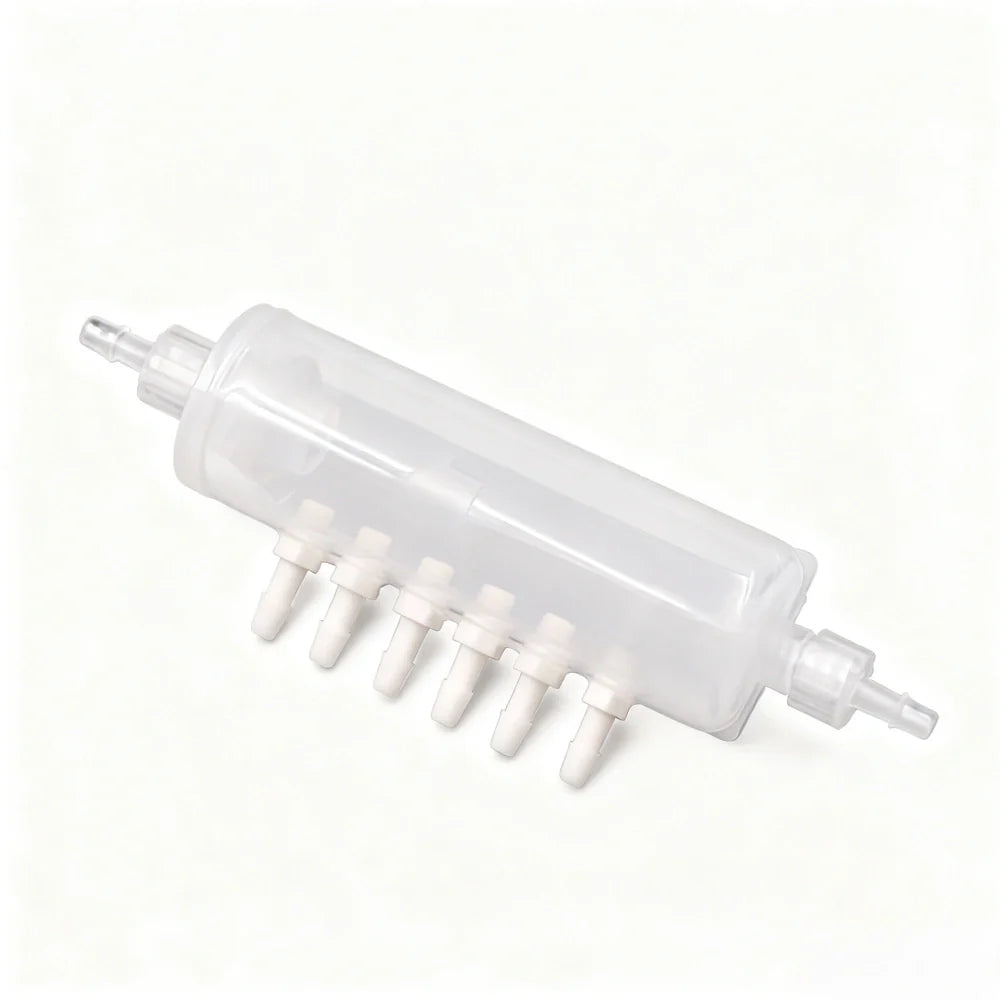 Multi-Port Ink Flow Splitter For XP600 4720 5113 Buffer Bottle