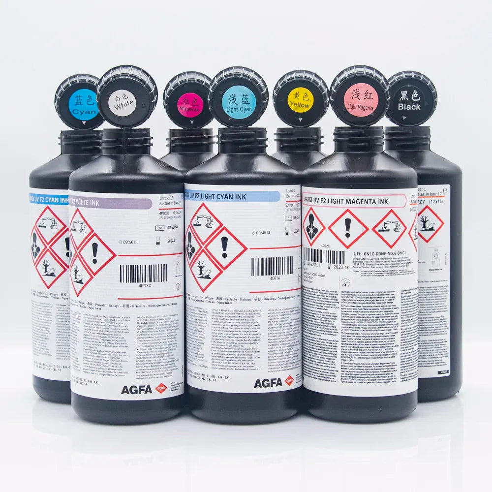 AGFA F2 UV LED Curing Ink for CE4 and CE4M