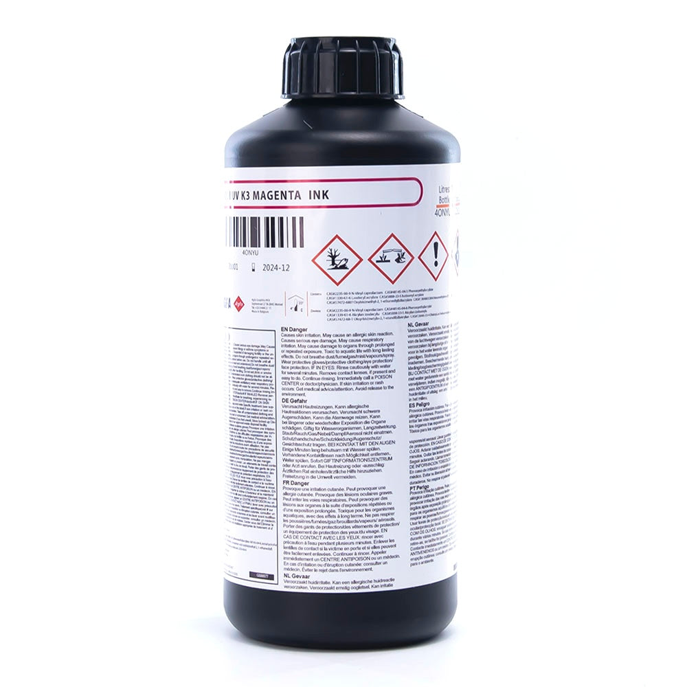 AGFA K3 Printing Ink magenta for Epson i3200-U1 and KJ4A-0300
