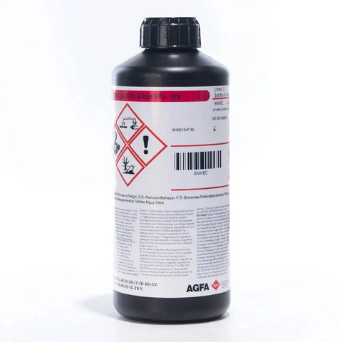 AGFA KF5 Soft UV Ink - 1L Pre-Customized Supply