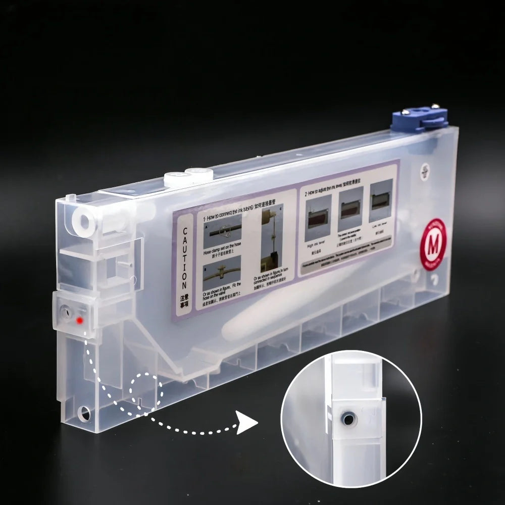Continuous Ink Supply Cartridge – For Mutoh 1604/900C & Roland FJ540/740 Inkjet Printer