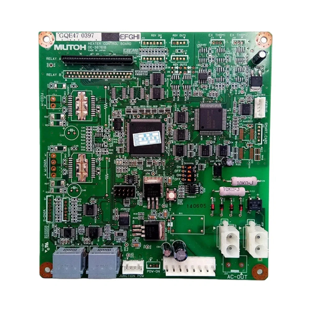 Heater Relay Board - DE-36765B wide-format printer part for Mutoh