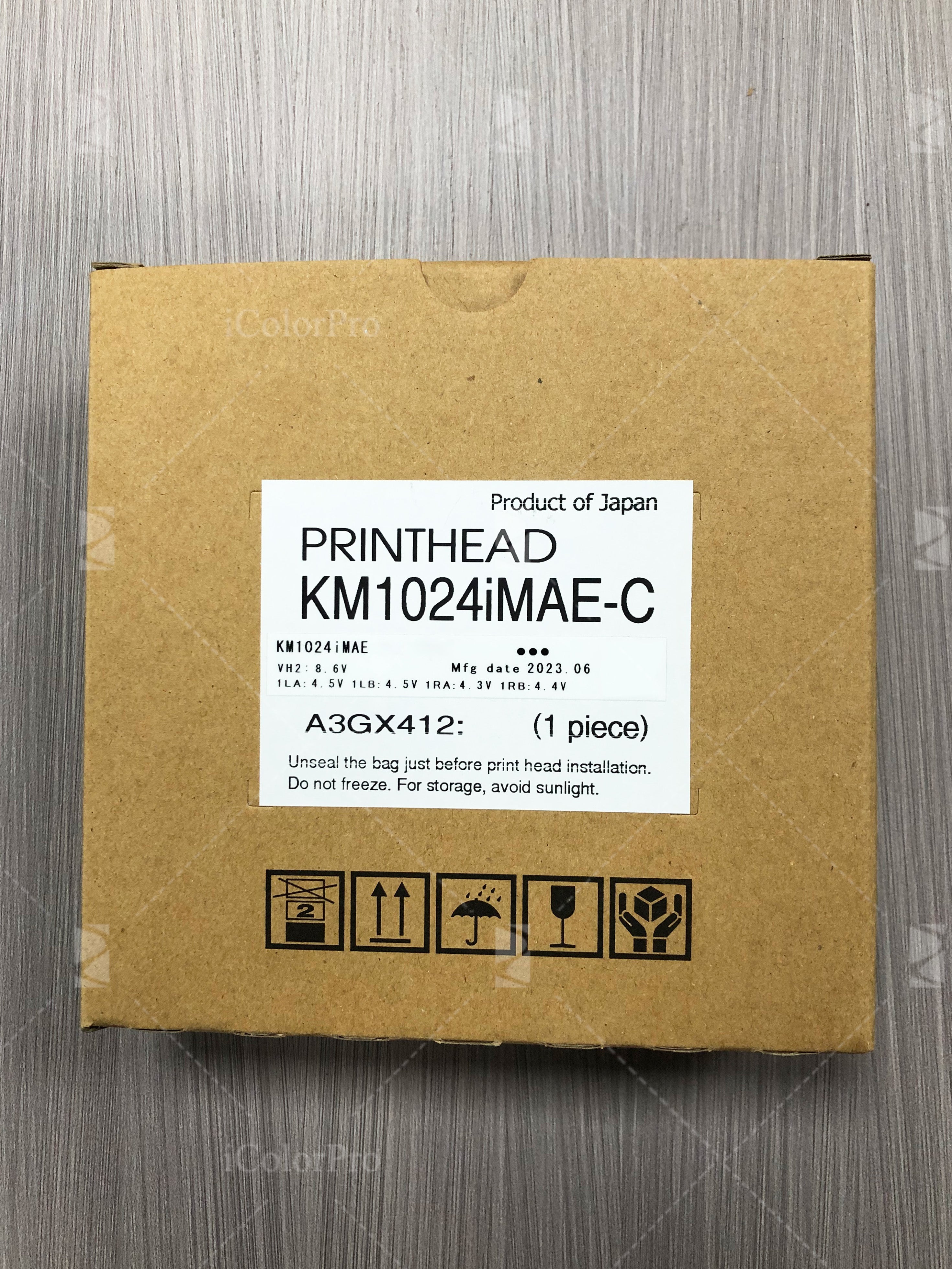 Konica Minolta 1024i MAE- C Printer Head cyan