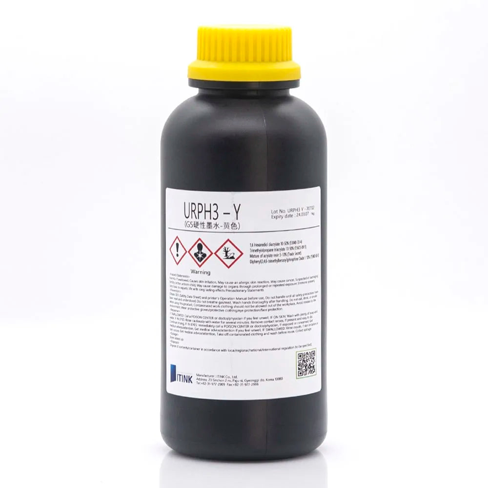 Korean IT URPH3 Hard Printing Ink yellow for CE4 and CE4M