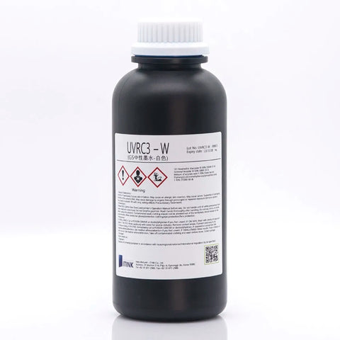 Korean IT UVRC3 Neutral Printing Ink white for CE4 and CE4M