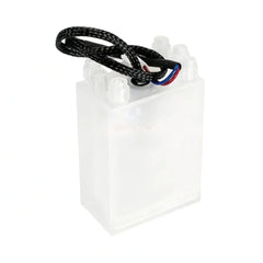Ink Cartridge - 1× Six Hole Transparent wide-format printer part