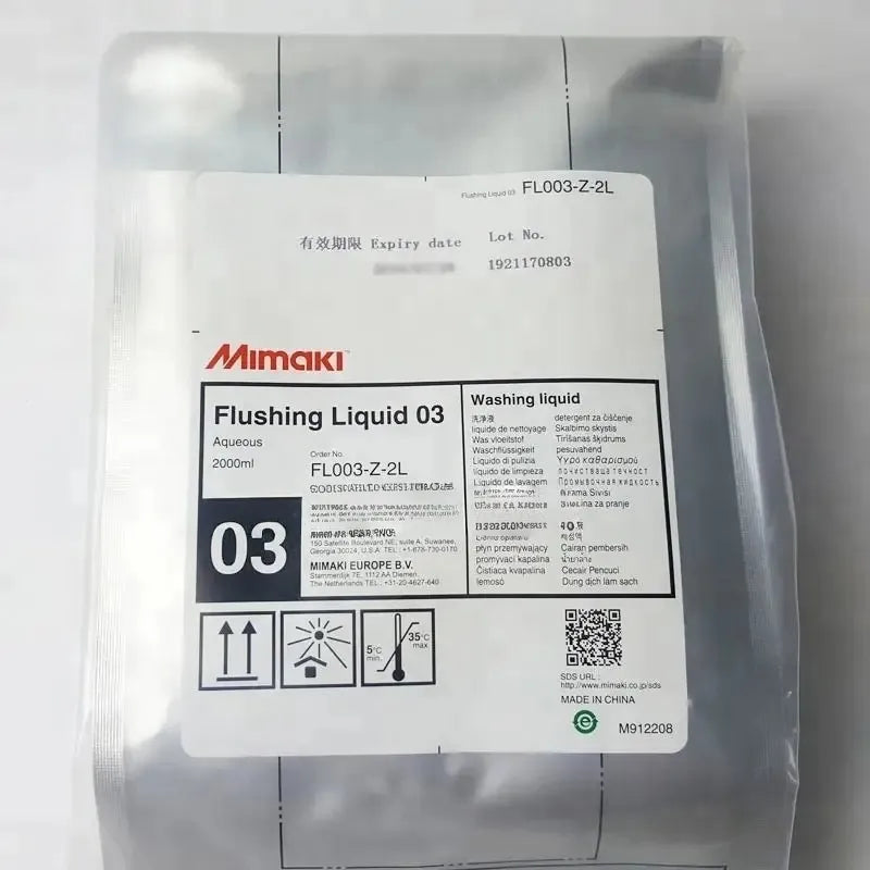 FL003-Z-2L - Mimaki Liquid 03 2L Pack industrial printer printhead