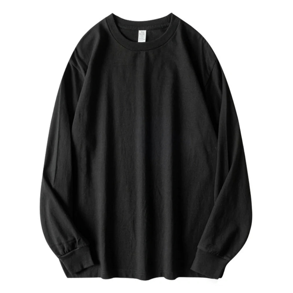 Long-Sleeve T-Shirt black Clothing