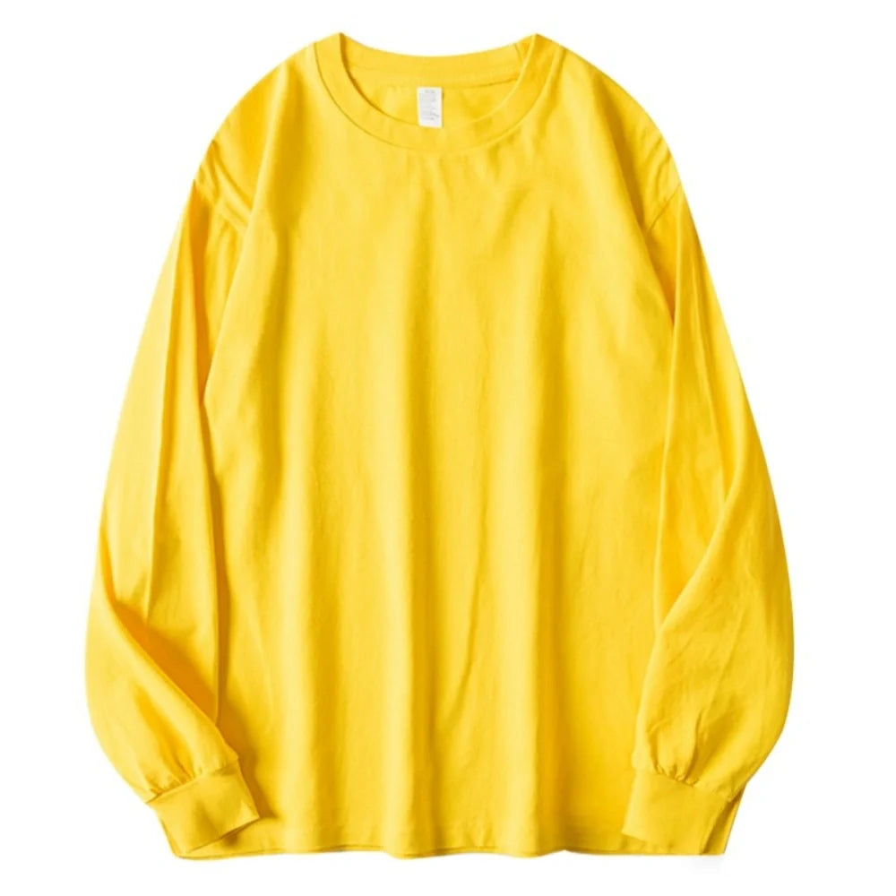 Long-Sleeve T-Shirt yellow Clothing