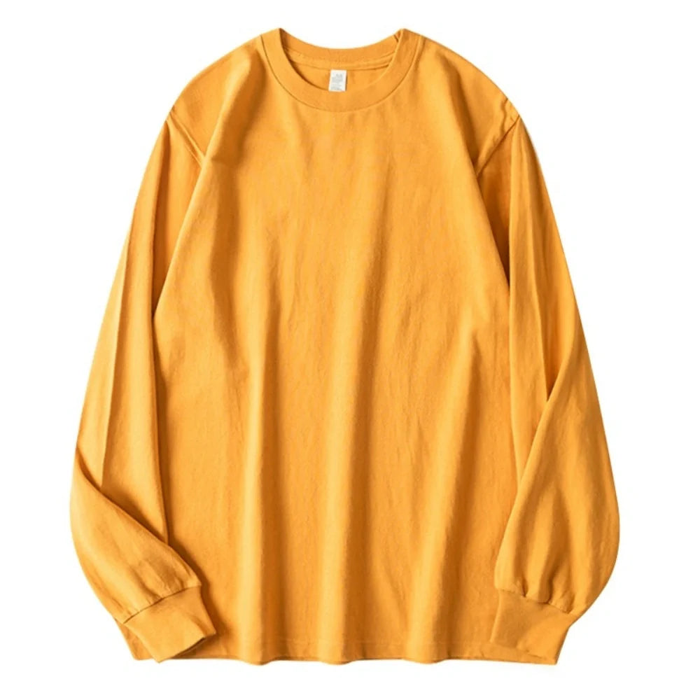 Long-Sleeve T-Shirt yellow Clothing