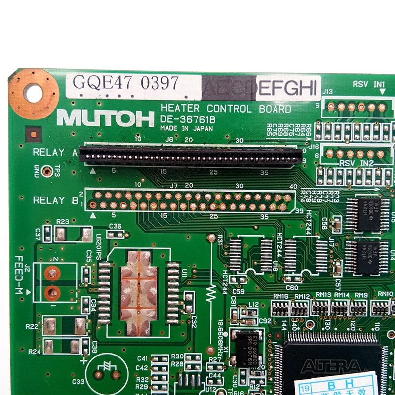 Mutoh Valujet 1204 Heater Control Board DE-36761A wide-format printer part