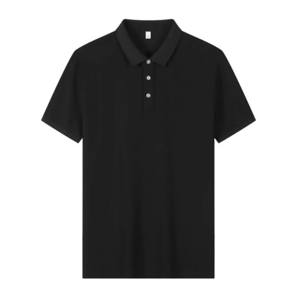 Polo Shirt black Clothing