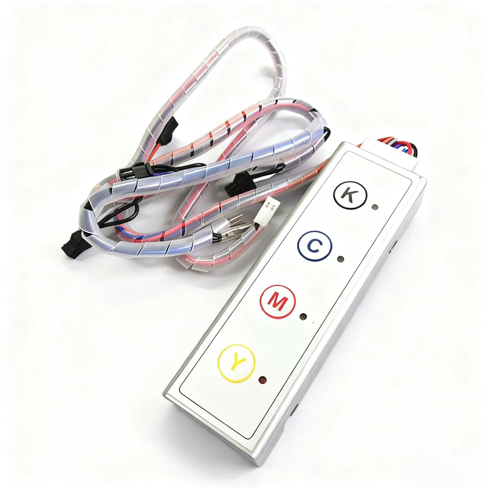 Printer Switch Control Panel Button - 4 color wide-format printer part