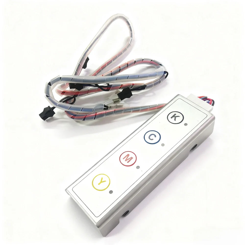 Printer Switch Control Panel Button - 4 color wide-format printer part