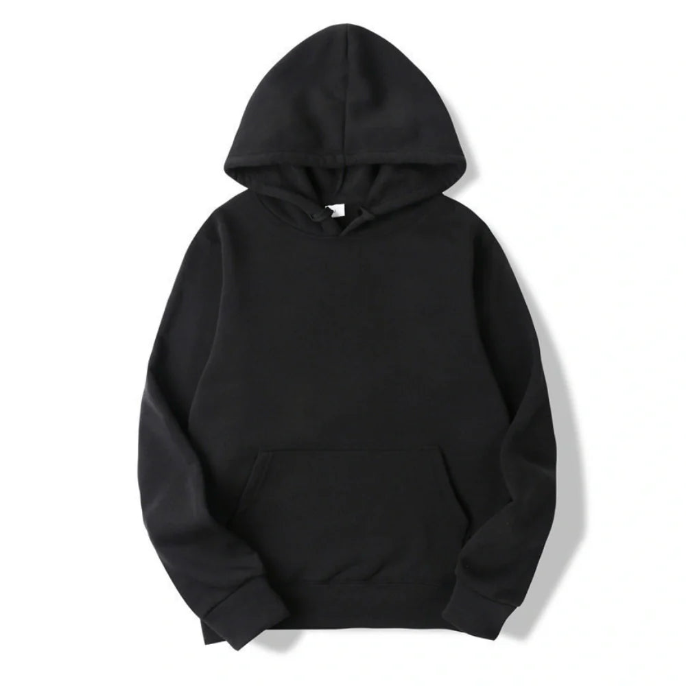 Pullover Hoodie Sweatshirt black Clothing