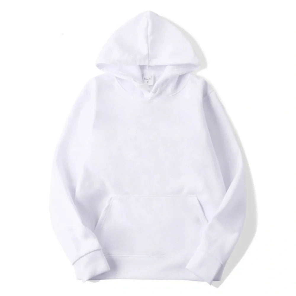 Pullover Hoodie Sweatshirt white Clothing