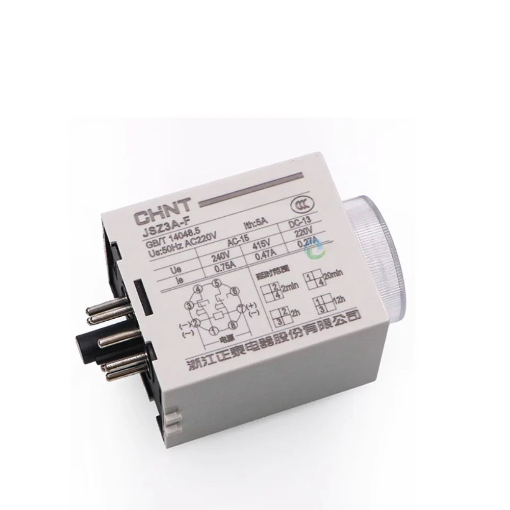 JSZ3A-F AC220V Time Delay Relay with Socket Base Relay