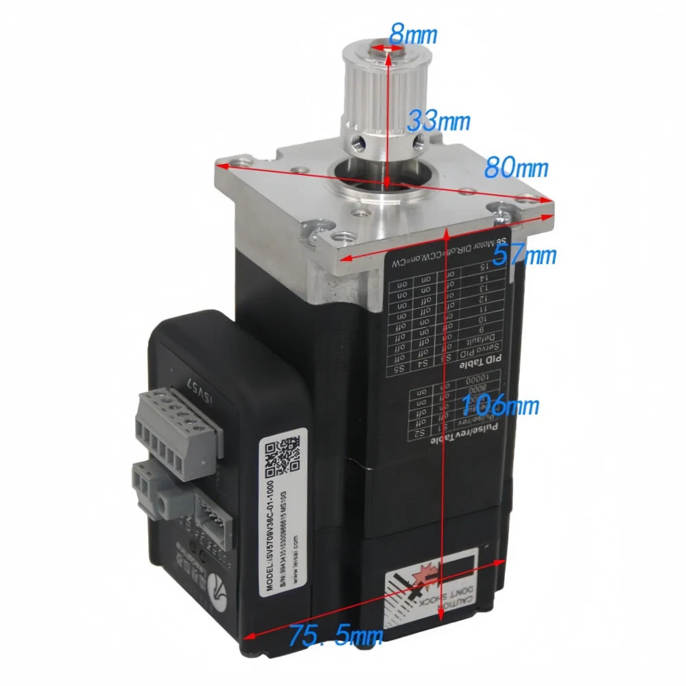 Servo Motor - iSV5709V36C-01-1000 wide-format printer part