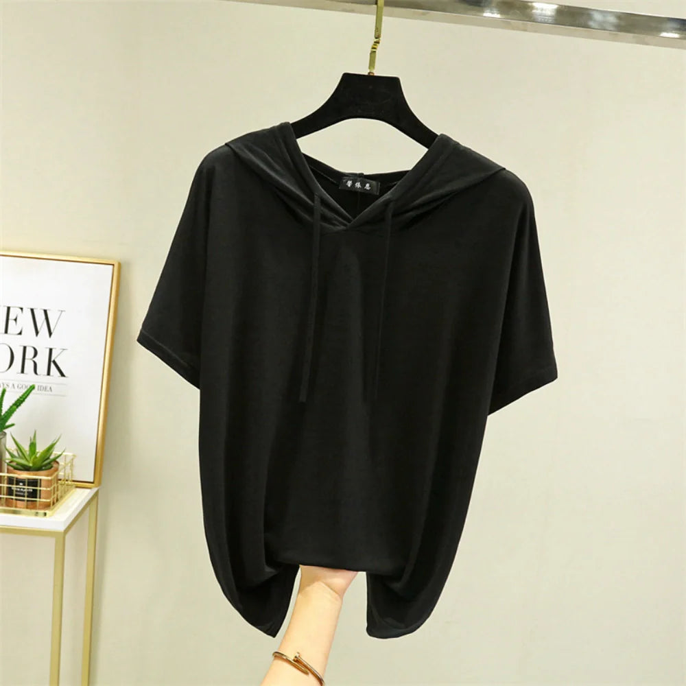 Hoodie Short-Sleeve T-Shirt black wide-format printer part