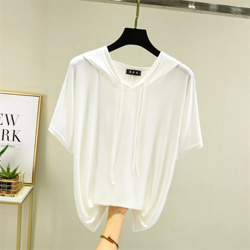 Hoodie Short-Sleeve T-Shirt white wide-format printer part