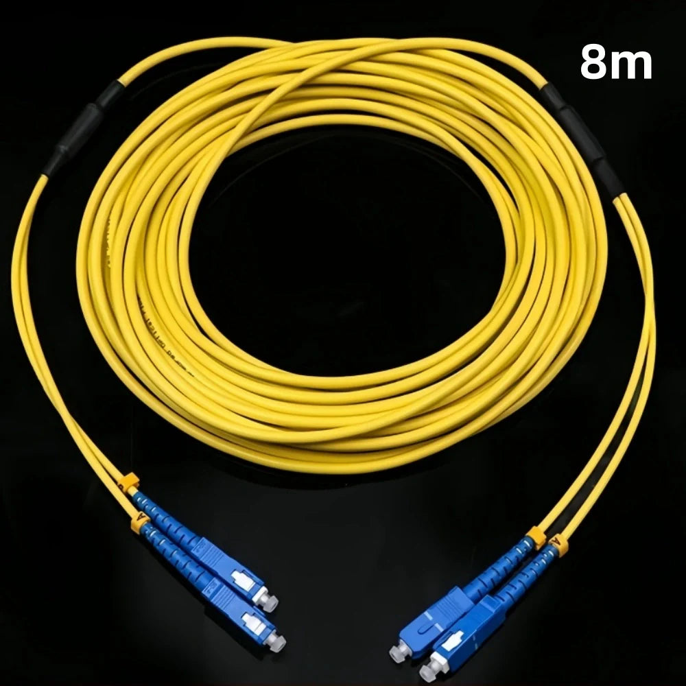 Dual Core Fiber Module SC-SC Dual-Core Armored Fiber Optic Cable for UV Flatbed & Inkjet ...