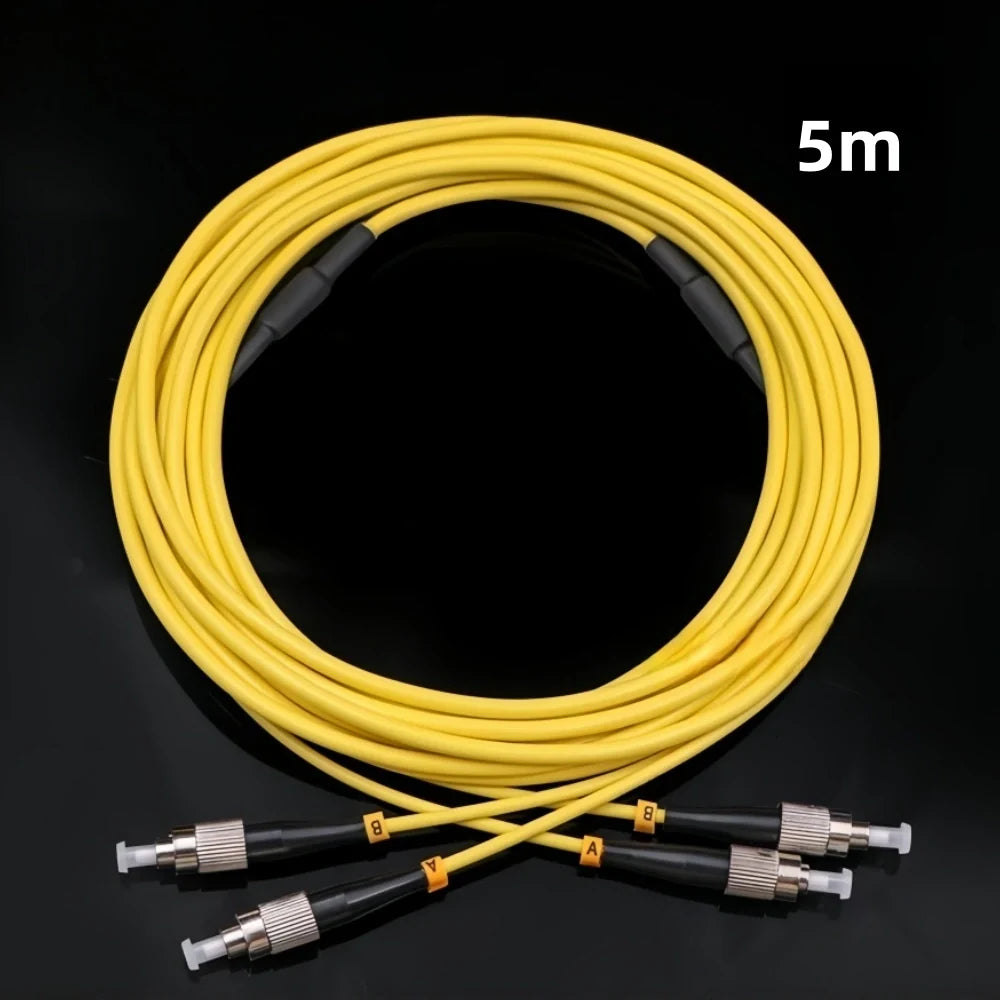 Dual Core Fiber Module SC-SC Dual-Core Armored Fiber Optic Cable for UV Flatbed & Inkjet ...