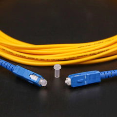 Square-Head Single-Core Fiber Optic Cable