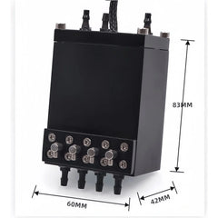 Sub Ink Cartridge Galaxy UV Flatbed Black Metal Assembly