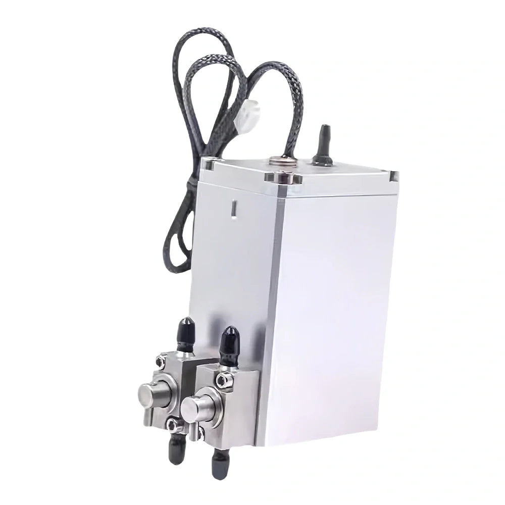 Sub Ink Cartridge Dual Valve Aluminum Assembly