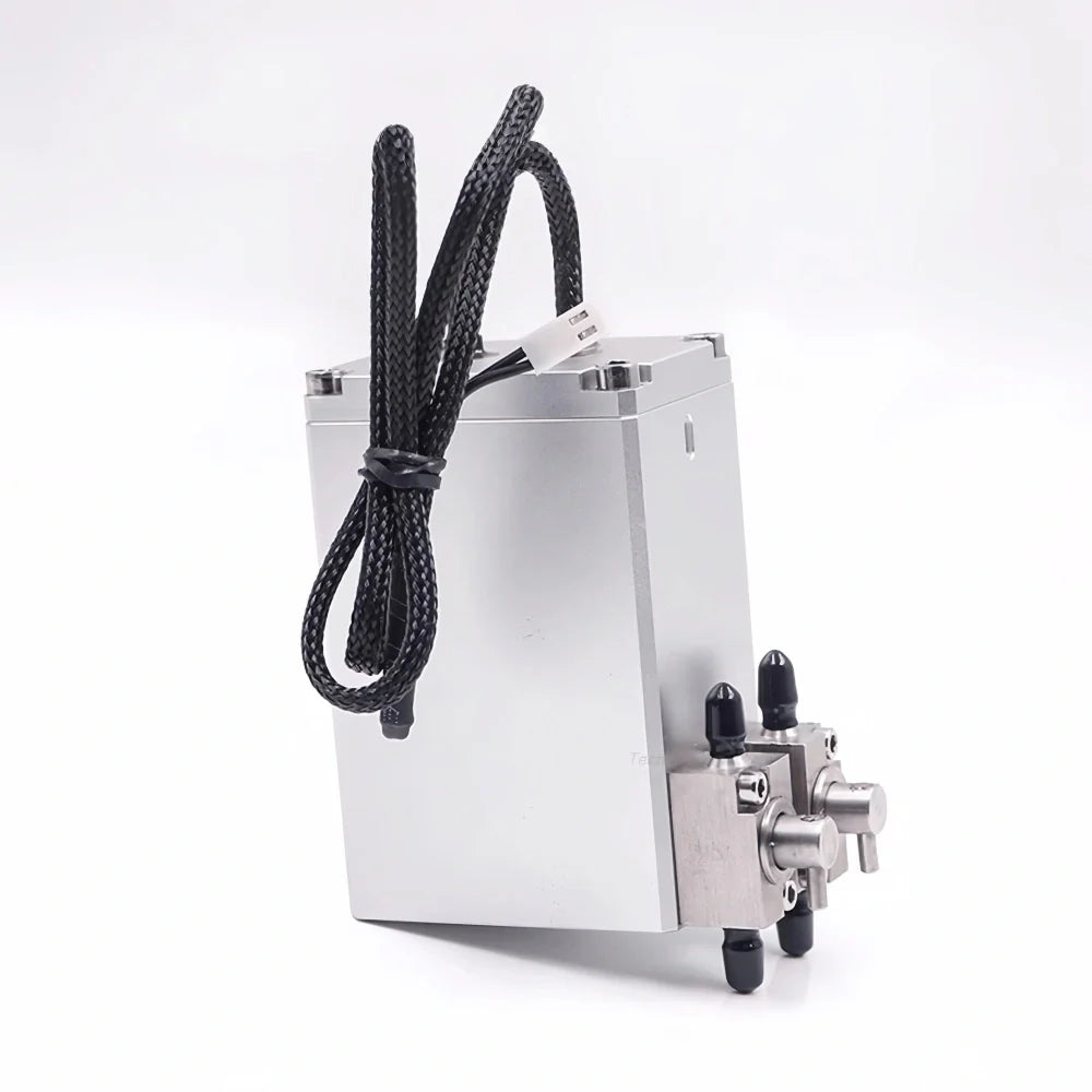 Sub Ink Cartridge Dual Valve Aluminum Assembly