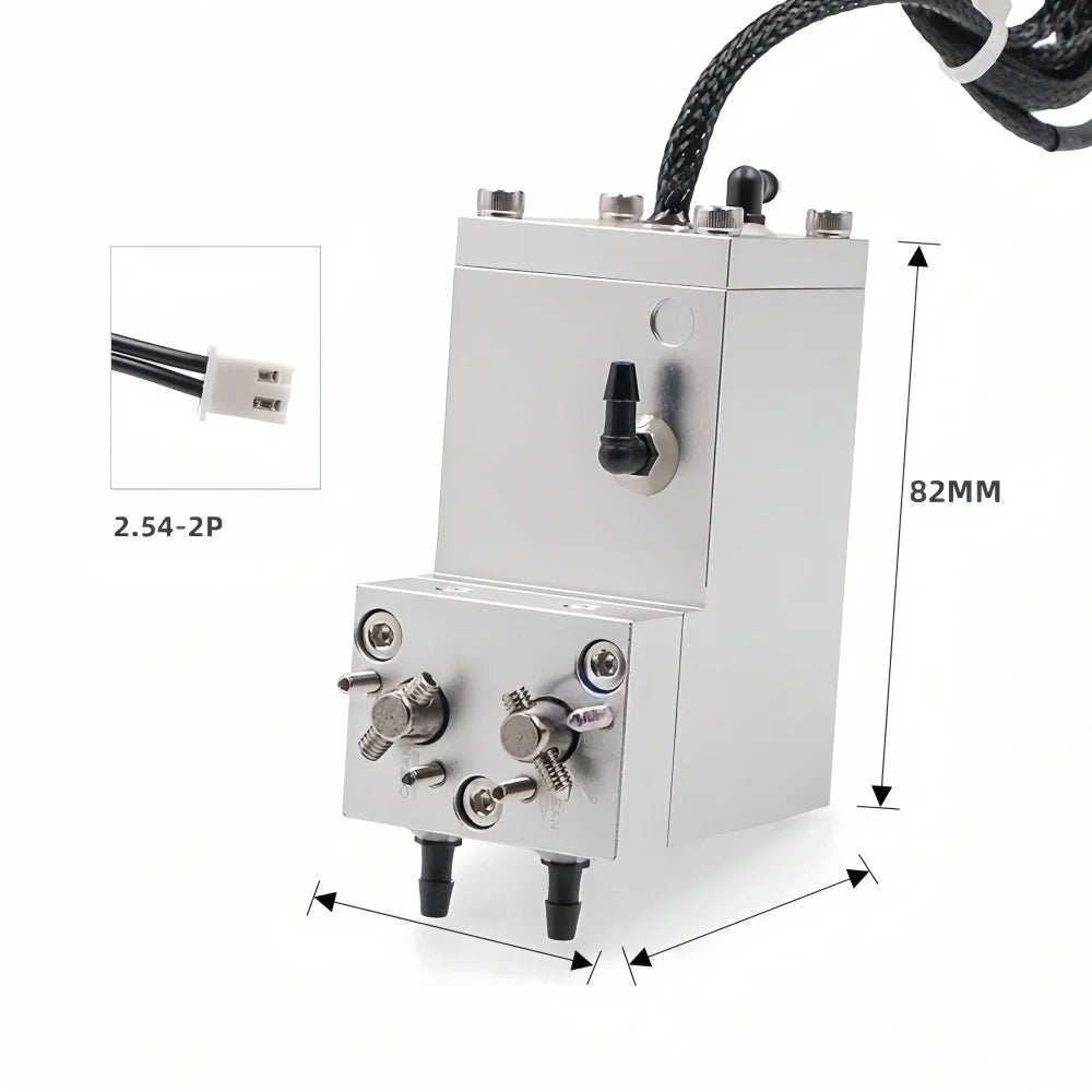 Sub Ink Cartridge UV Flatbed Square Metal Assembly