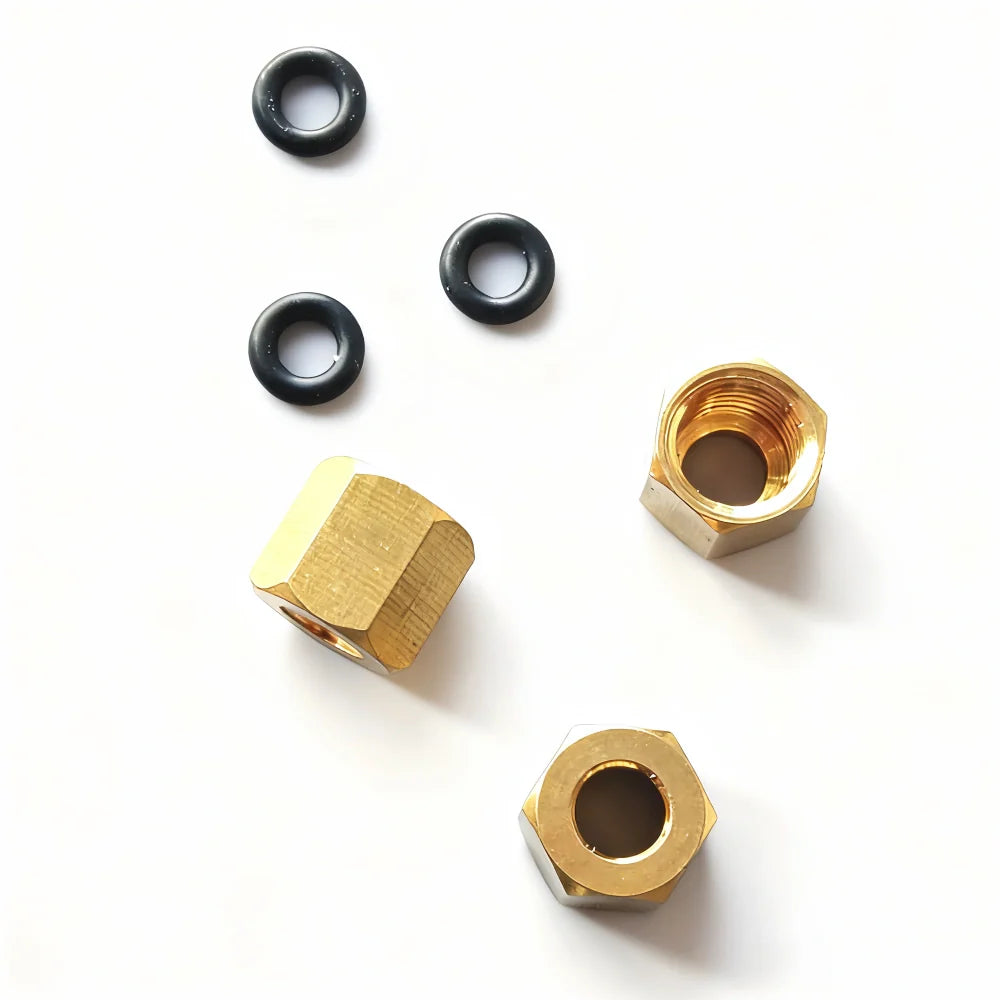 Threaded Ink Connector - 3×2mm wide-format printer part